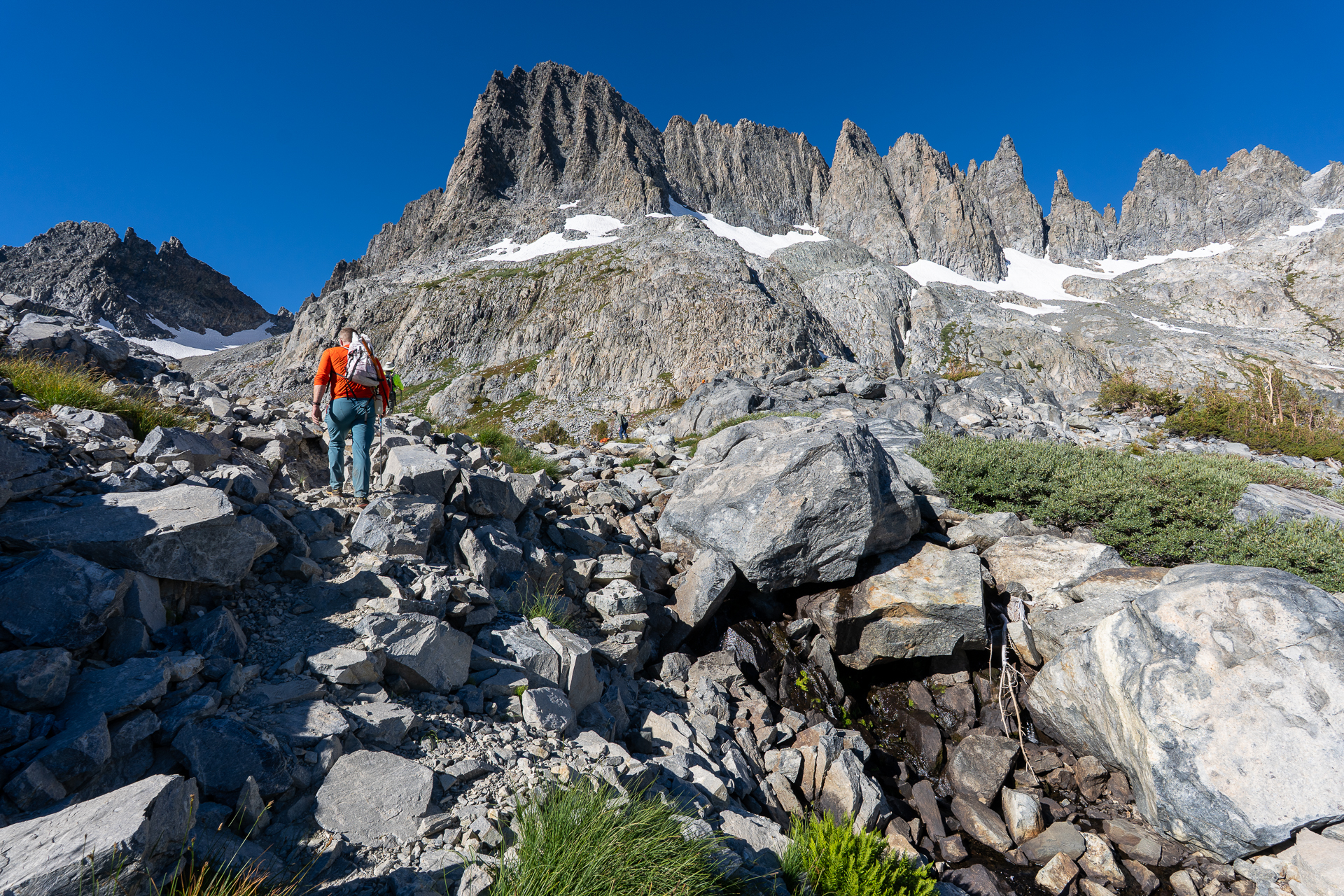 Clyde Minaret via Rock Route