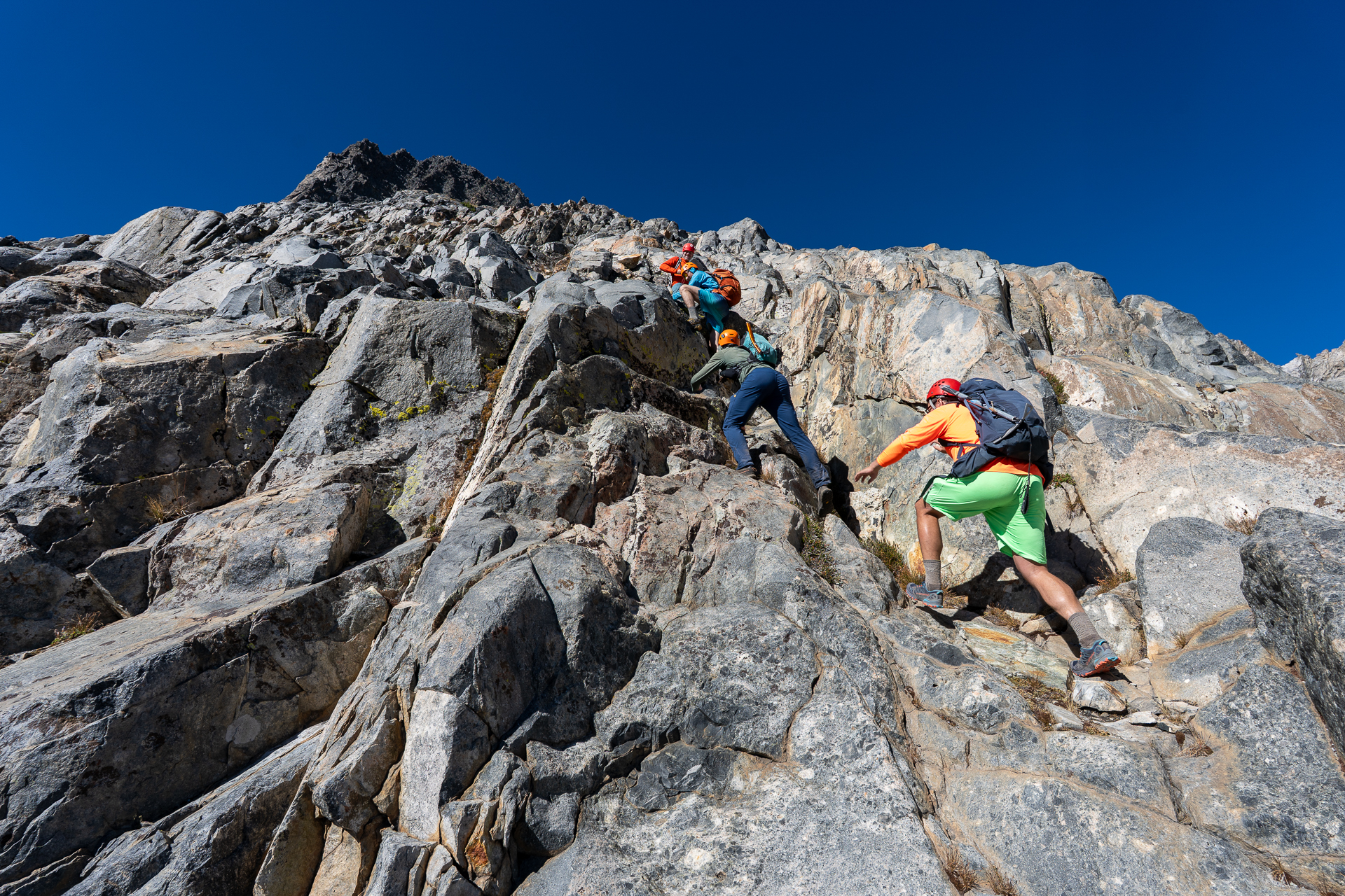 Clyde Minaret via Rock Route