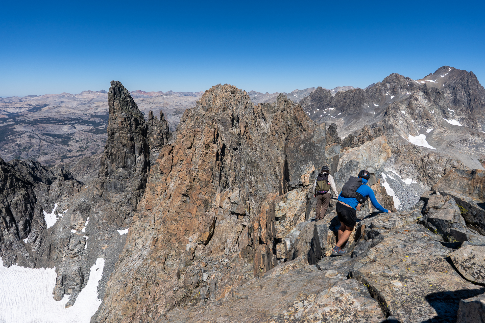 Clyde Minaret via Rock Route