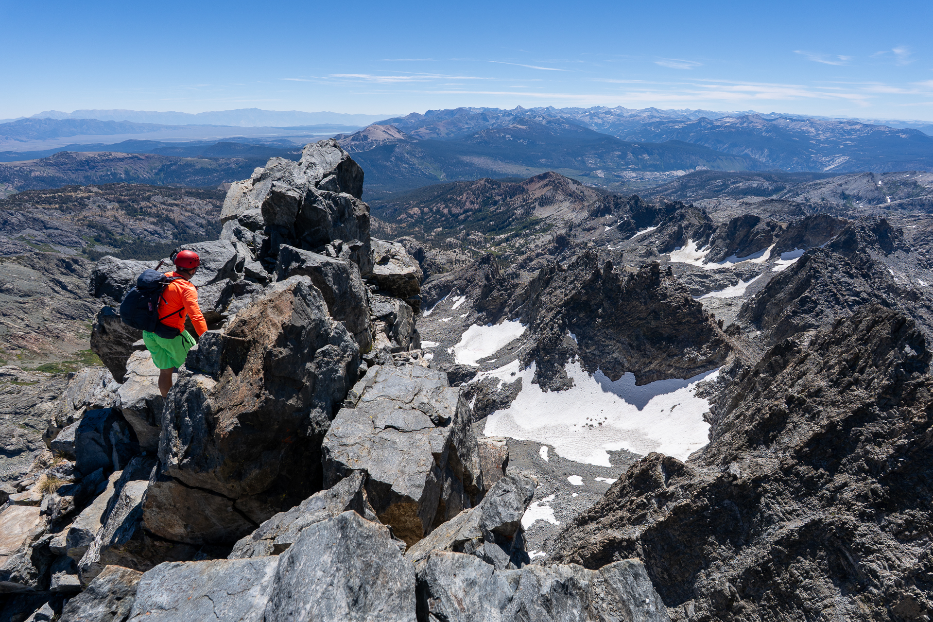 Clyde Minaret via Rock Route