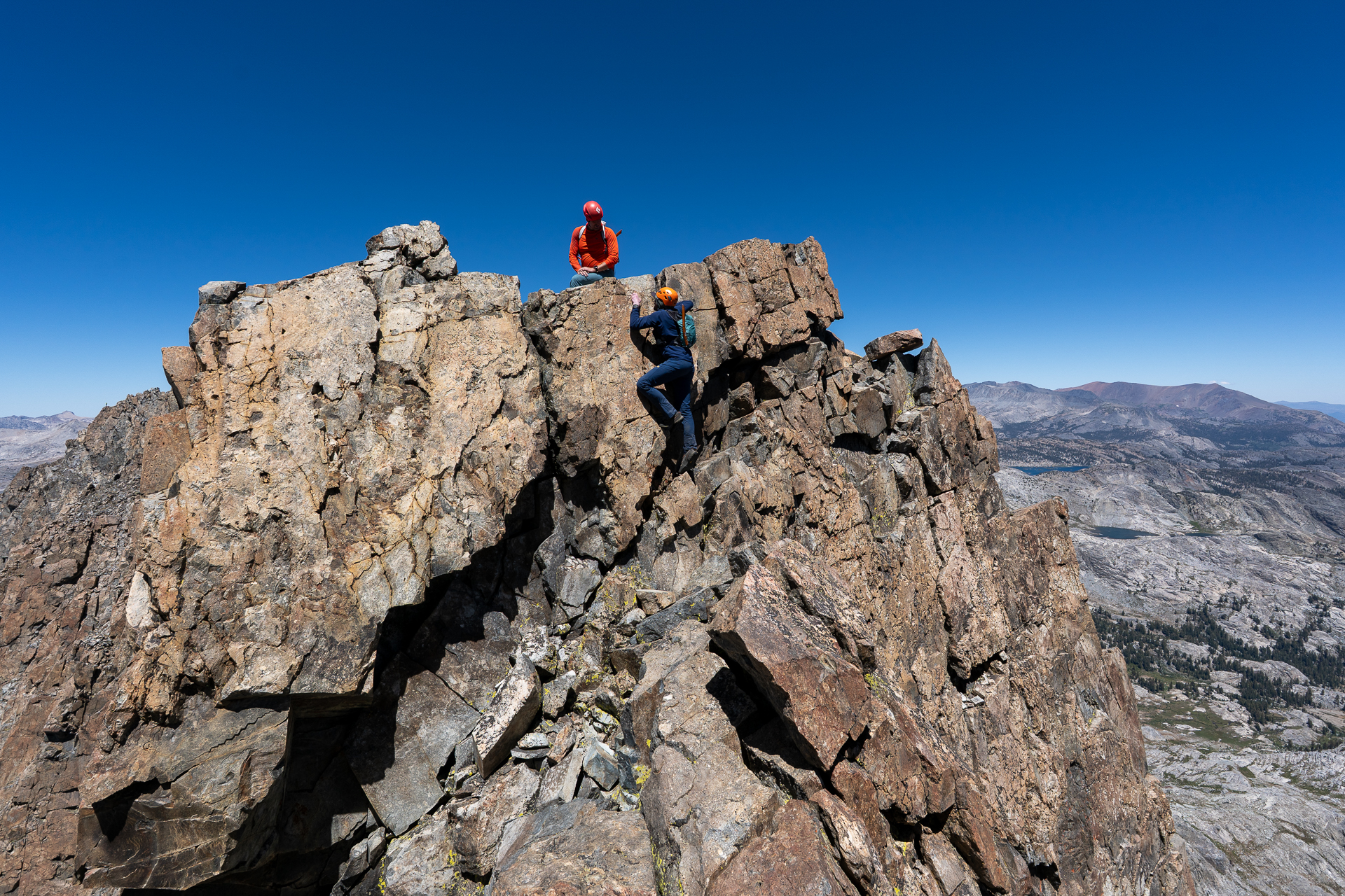 Clyde Minaret via Rock Route