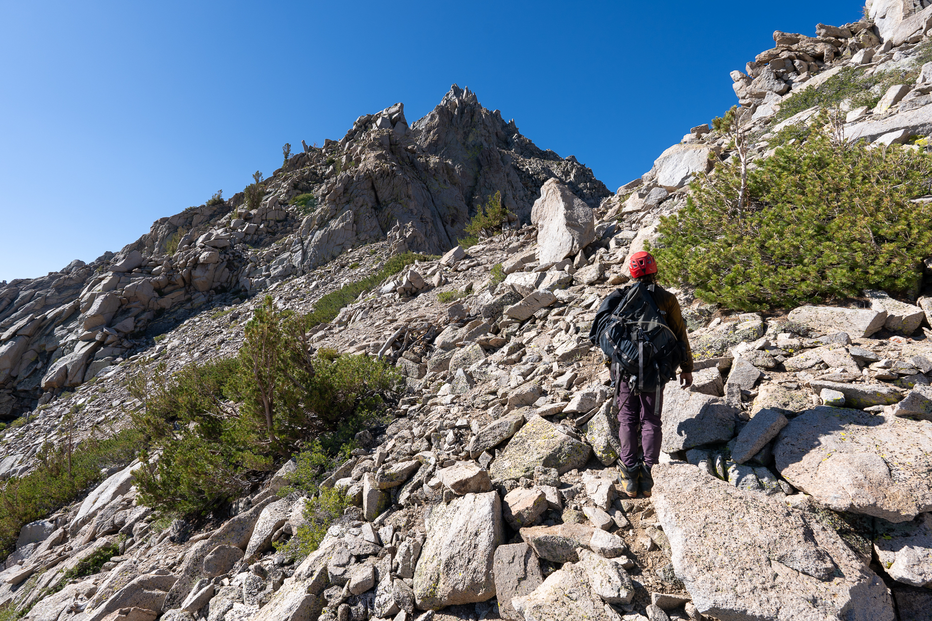 Trip report photo for Independence Peak via North Ridge