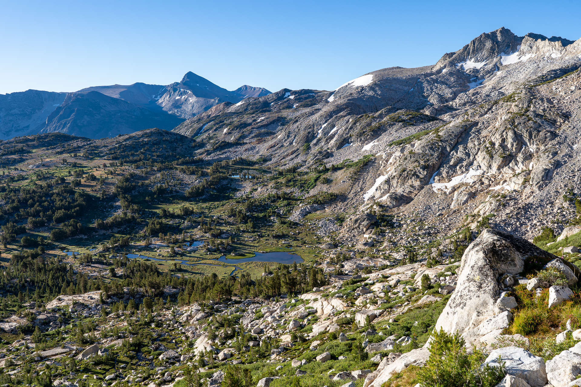 Mount Conness and White Mountain