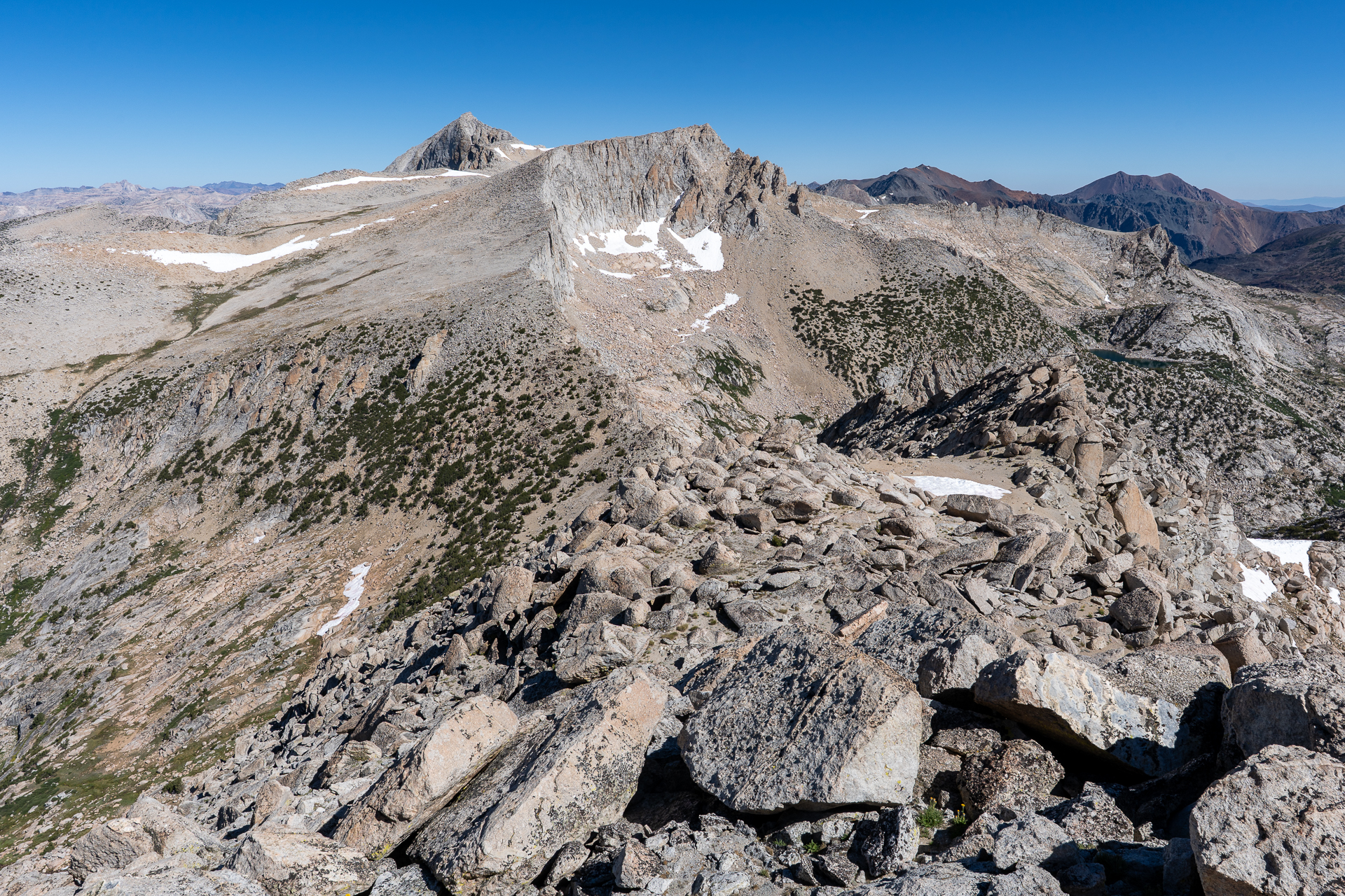 Mount Conness and White Mountain