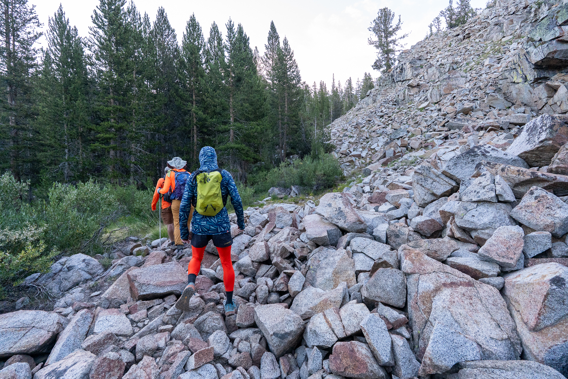 Picture Puzzle Peak, Gendarme Peak, and Aperture Peak