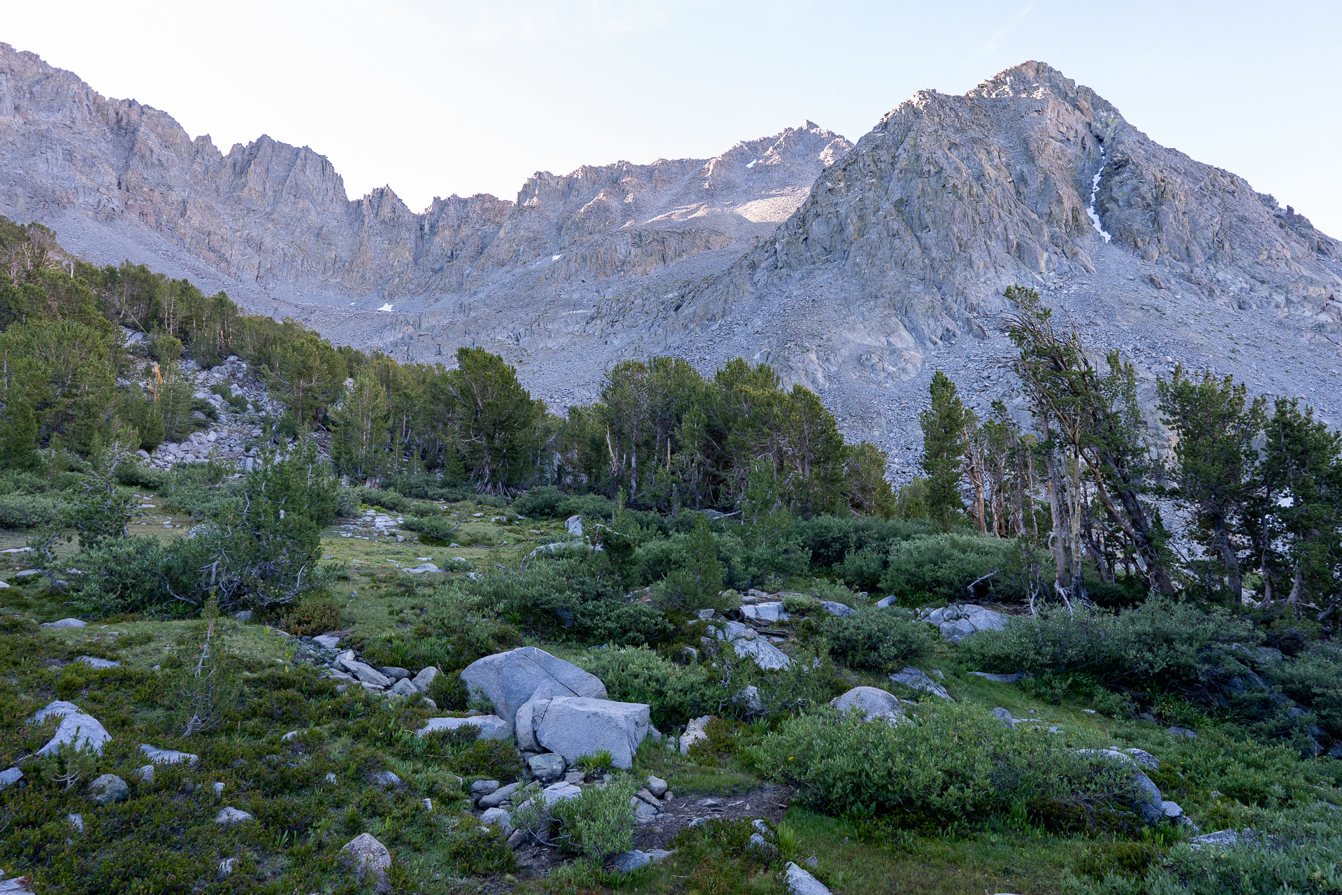 Picture Puzzle Peak, Gendarme Peak, and Aperture Peak