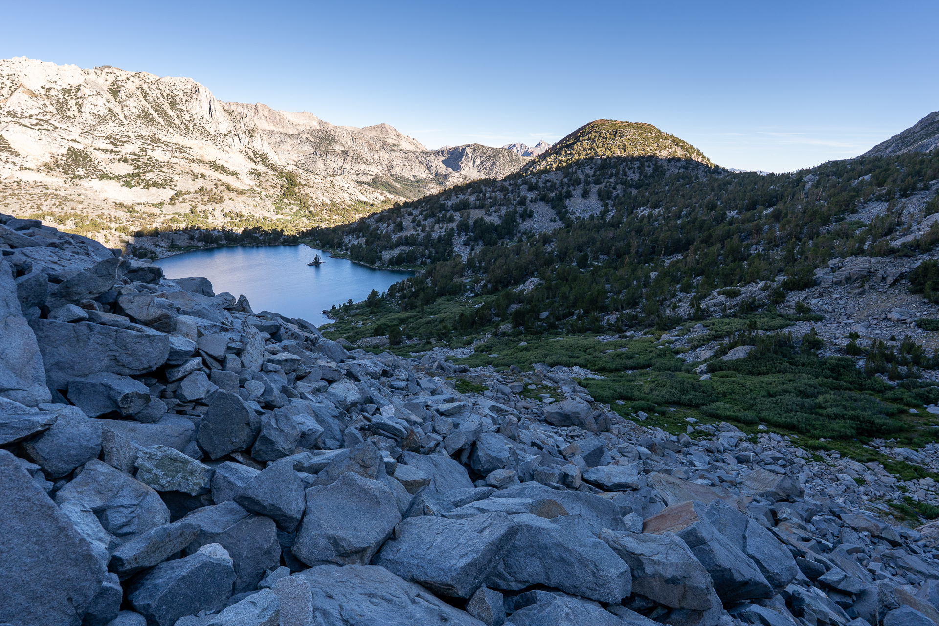 Picture Puzzle Peak, Gendarme Peak, and Aperture Peak