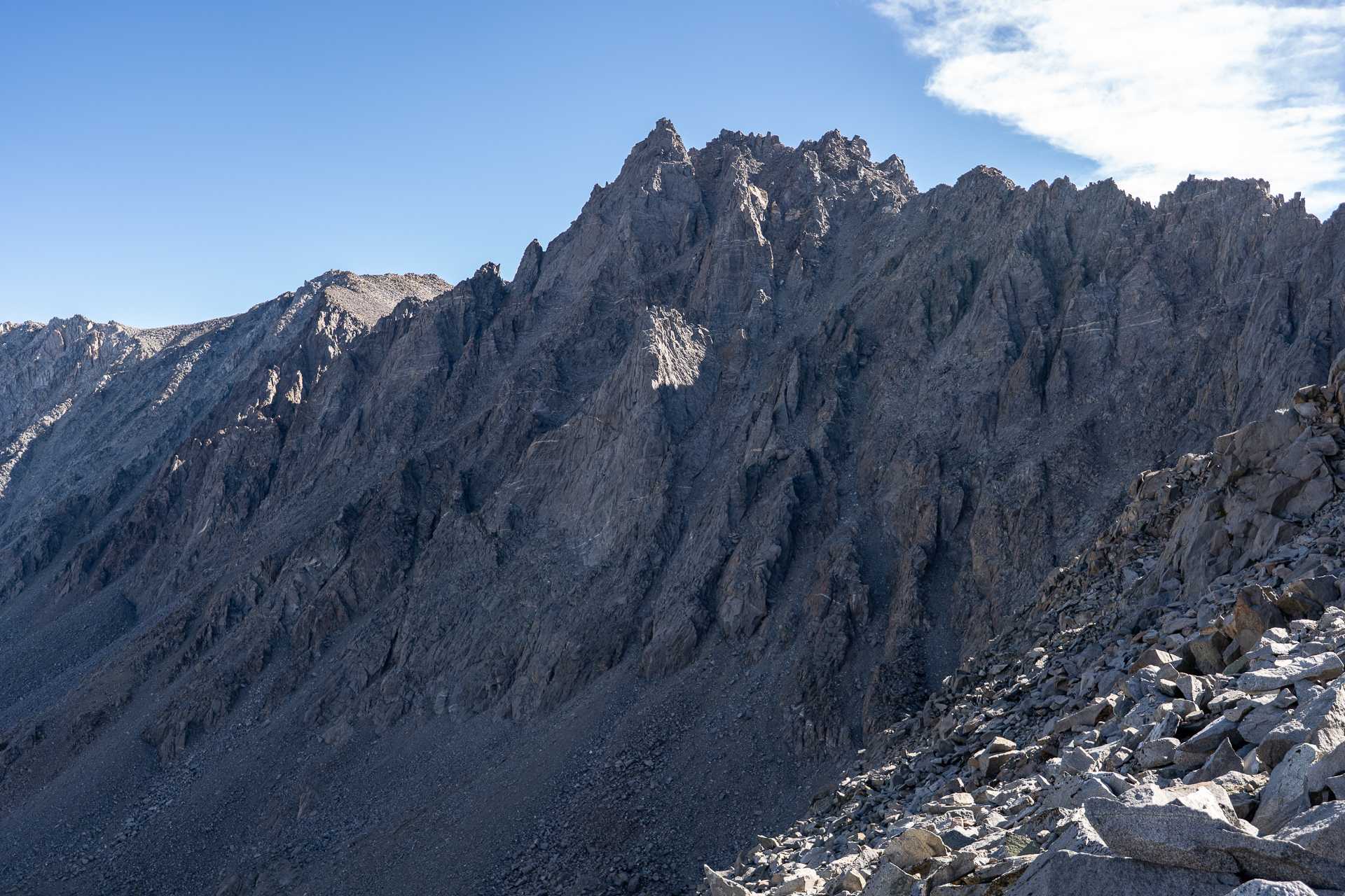 Picture Puzzle Peak, Gendarme Peak, and Aperture Peak