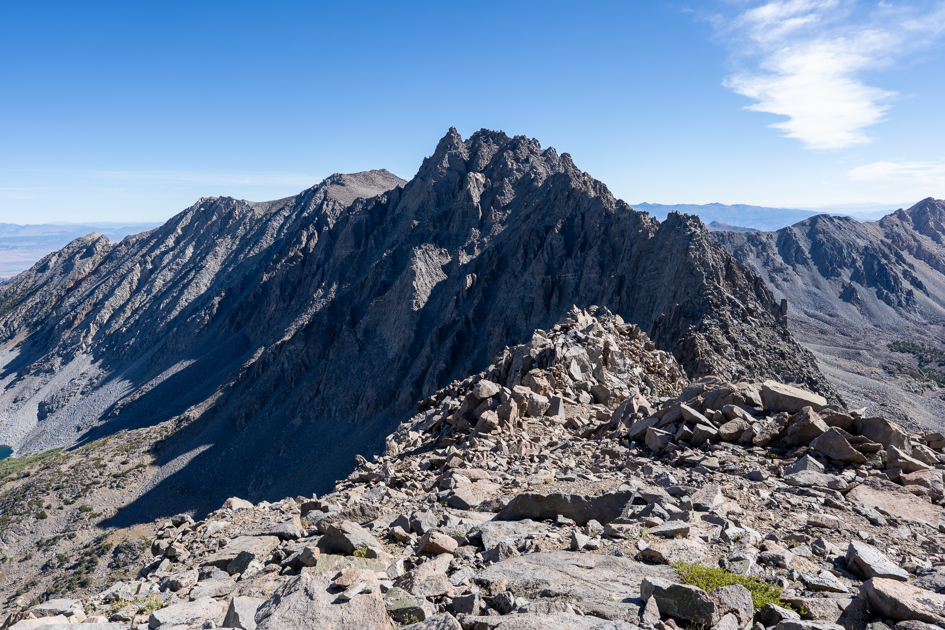 Picture Puzzle Peak, Gendarme Peak, and Aperture Peak