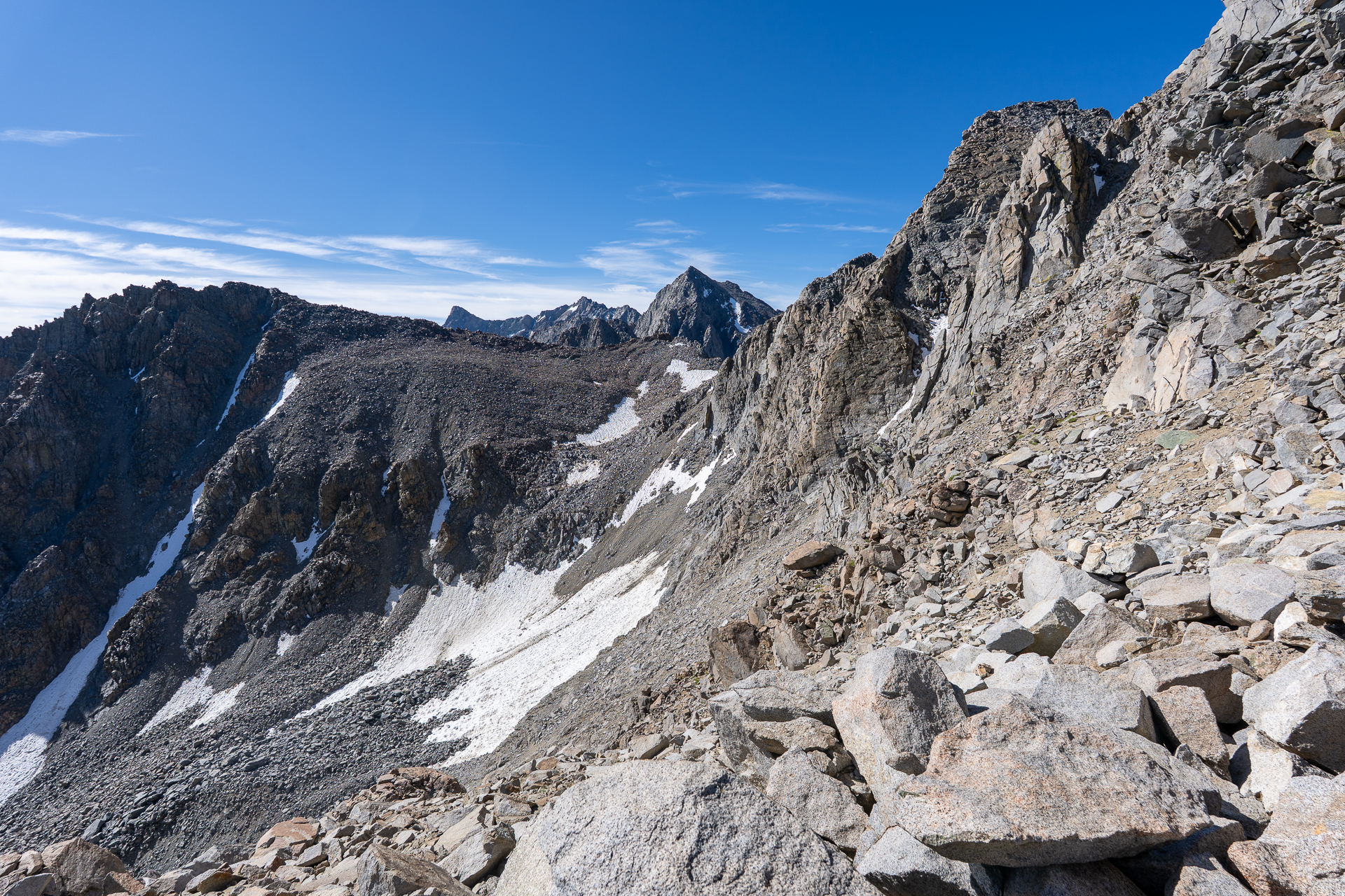 Picture Puzzle Peak, Gendarme Peak, and Aperture Peak
