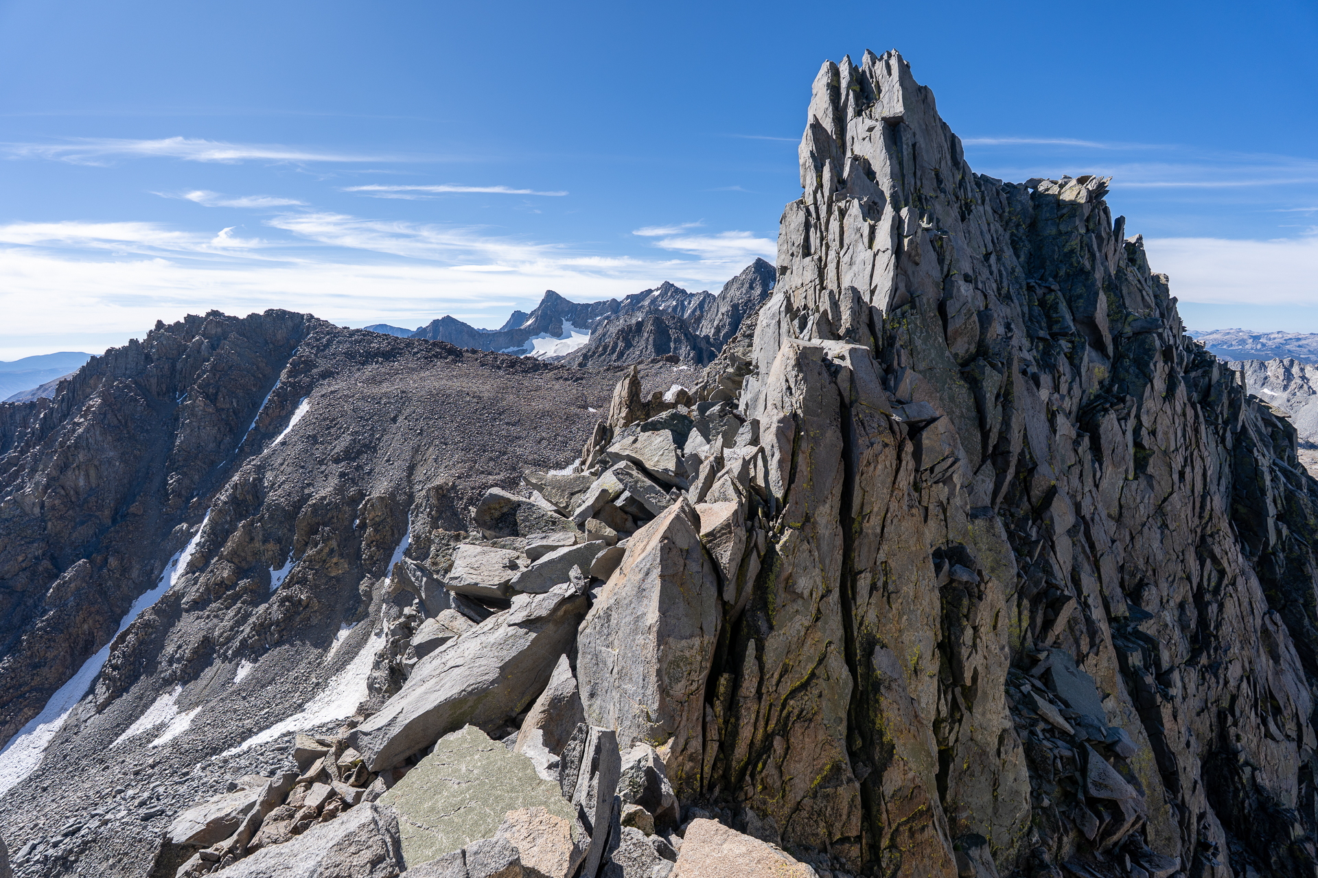 Picture Puzzle Peak, Gendarme Peak, and Aperture Peak