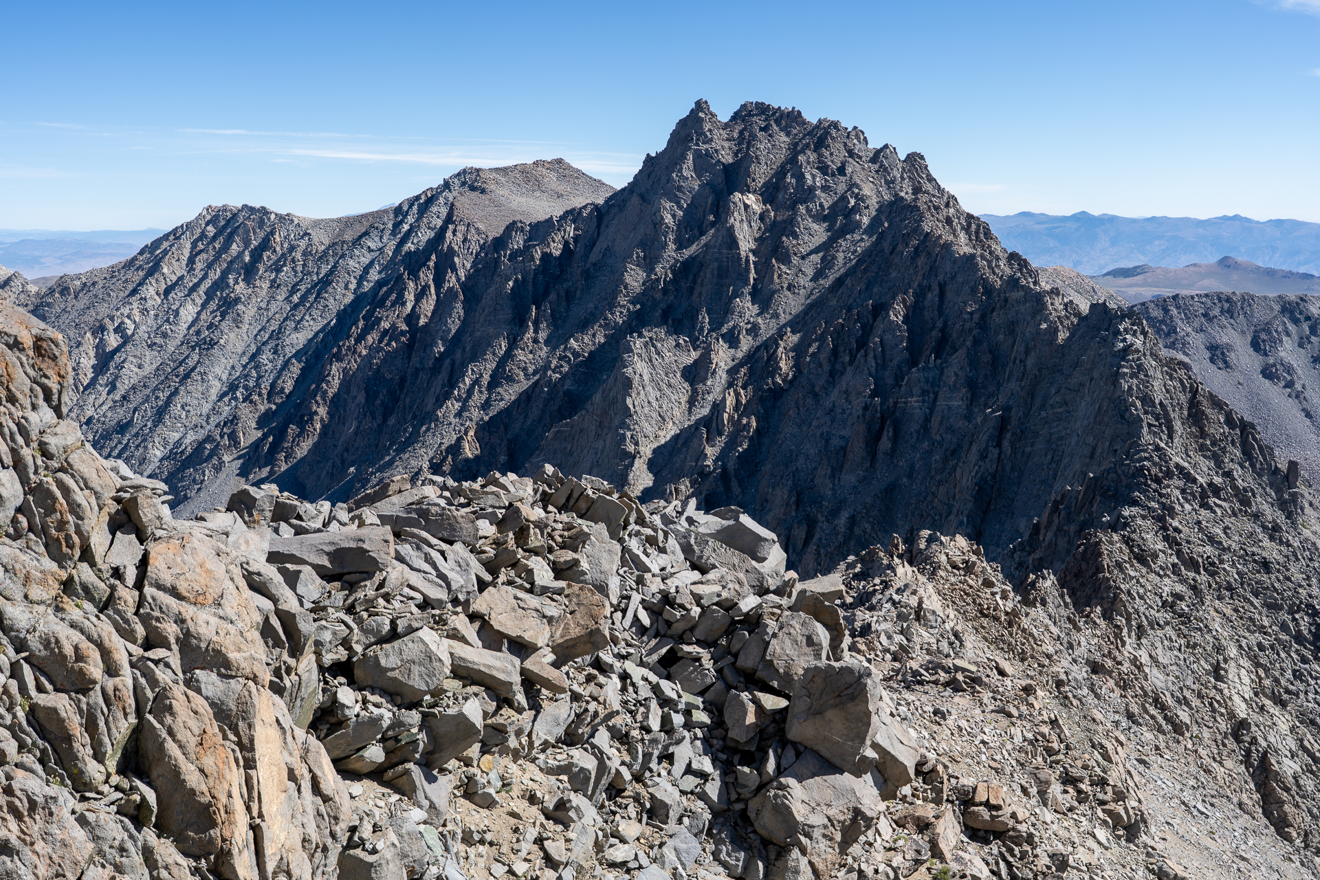 Picture Puzzle Peak, Gendarme Peak, and Aperture Peak