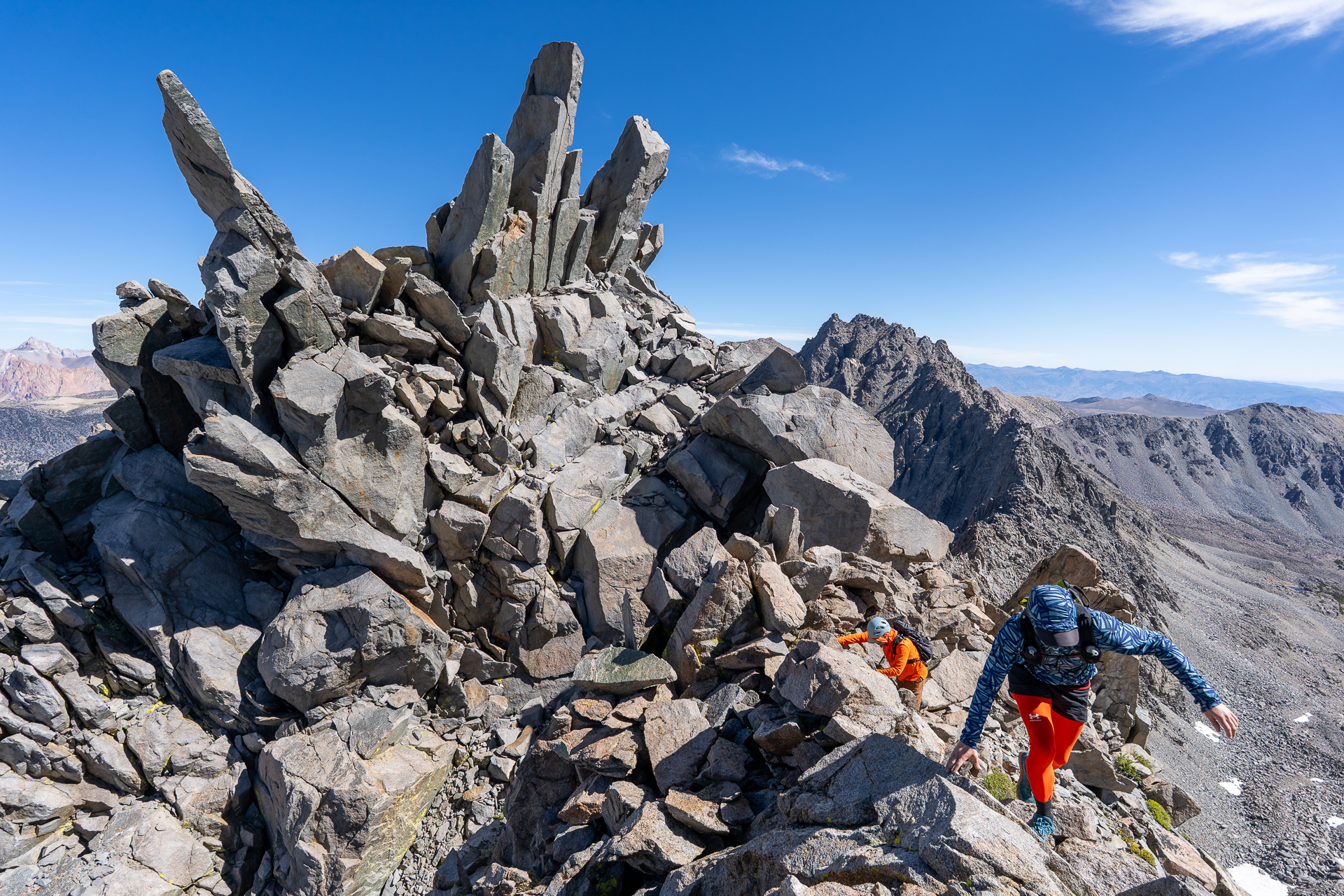 Picture Puzzle Peak, Gendarme Peak, and Aperture Peak