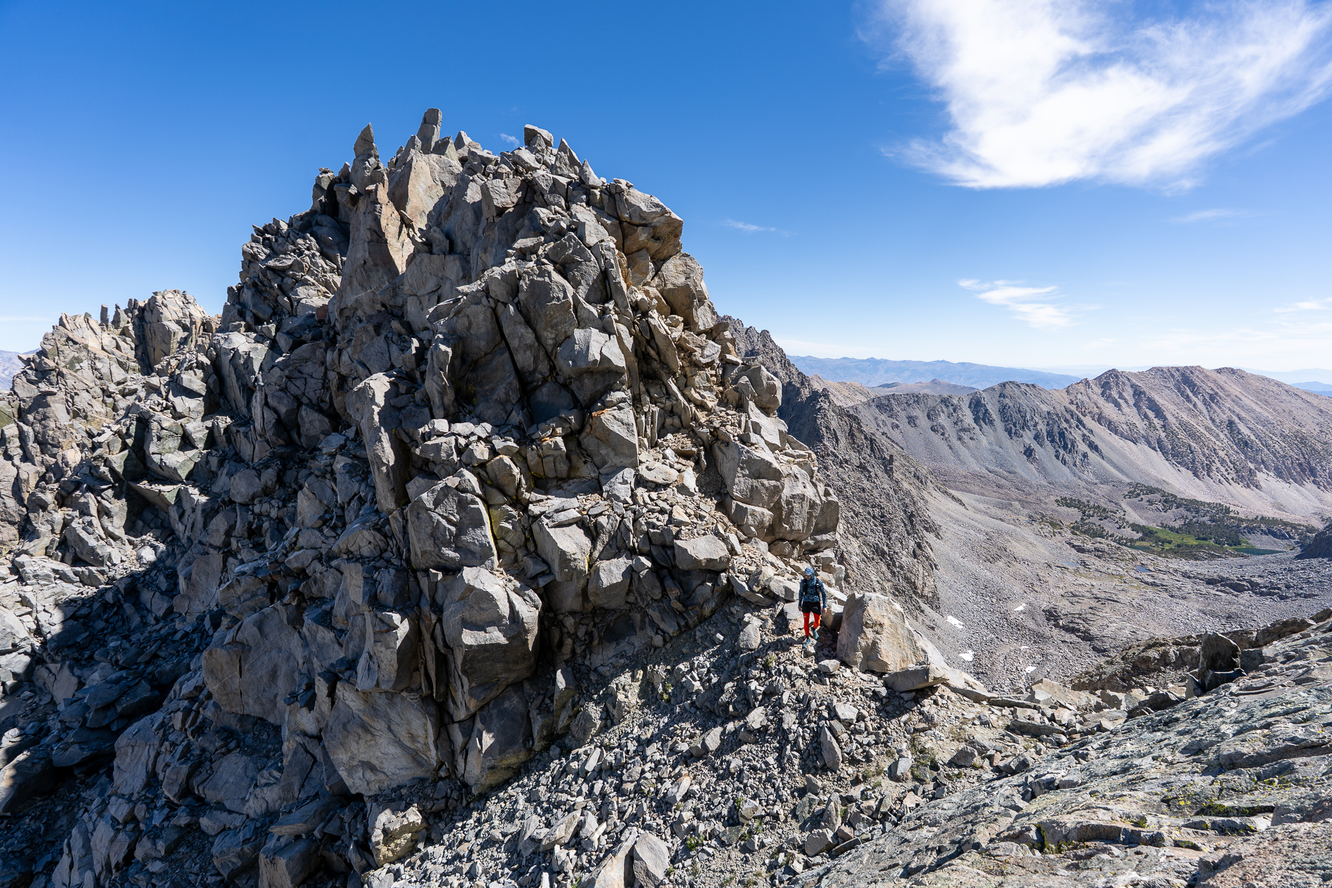 Picture Puzzle Peak, Gendarme Peak, and Aperture Peak