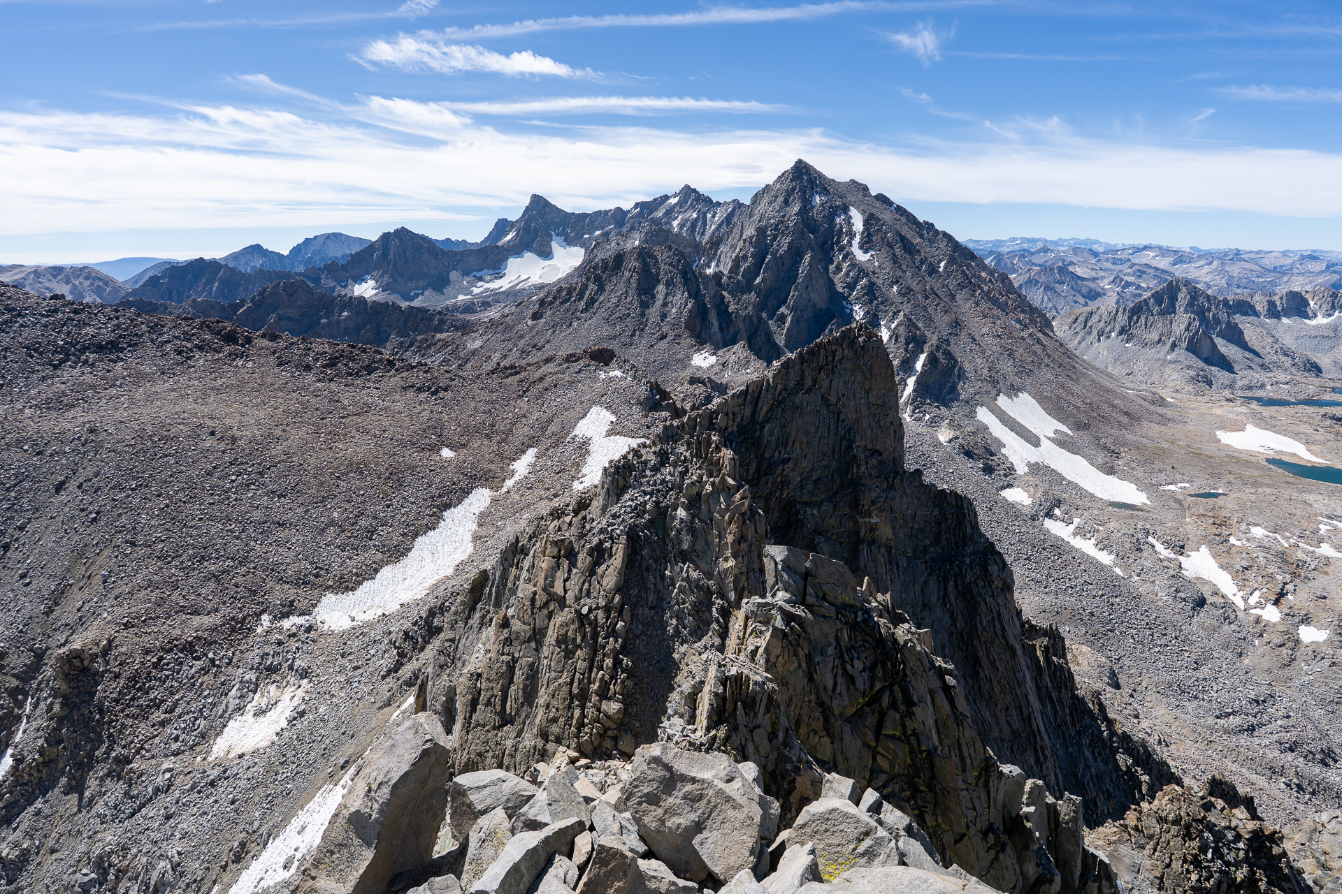Picture Puzzle Peak, Gendarme Peak, and Aperture Peak