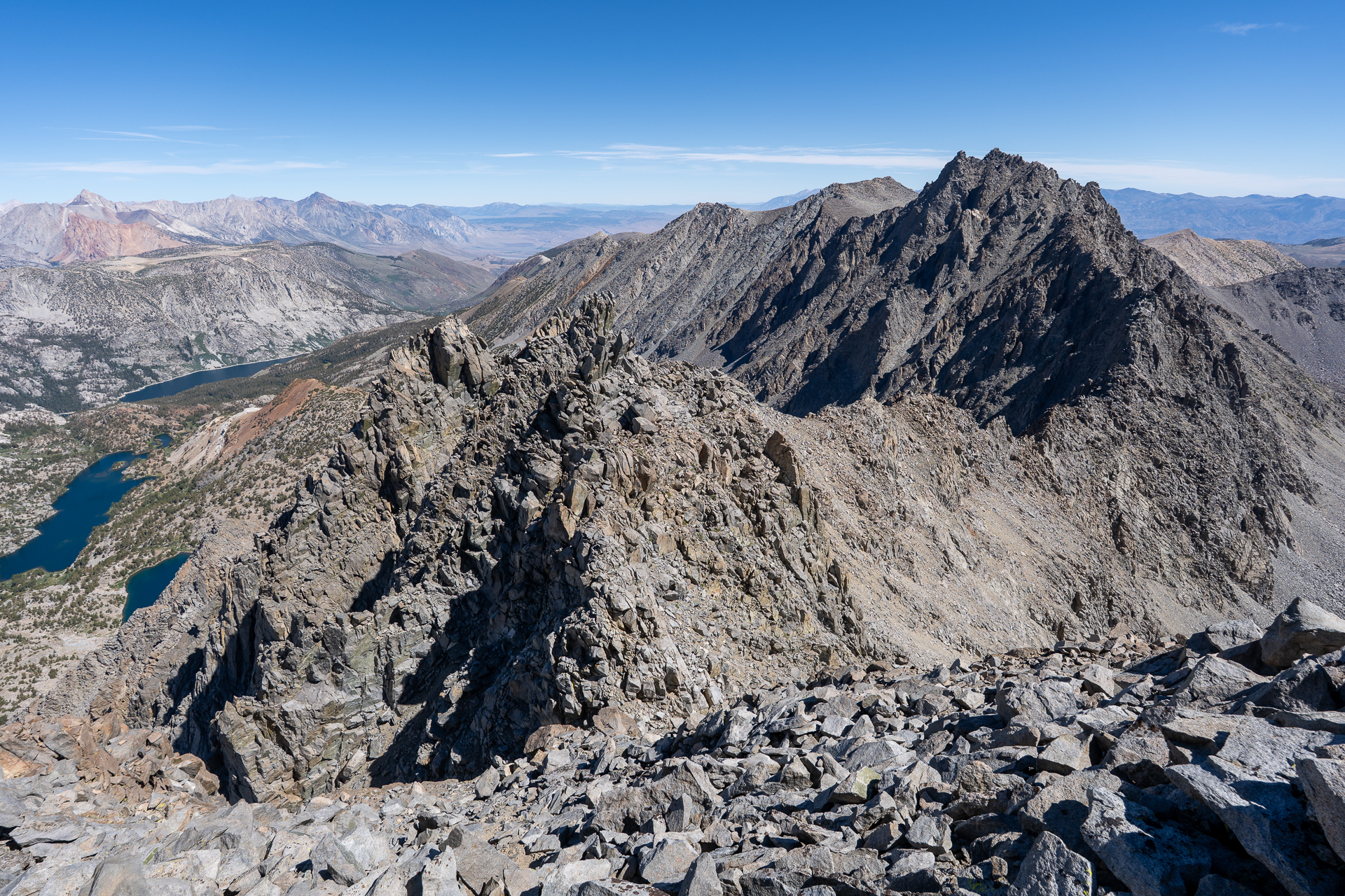 Picture Puzzle Peak, Gendarme Peak, and Aperture Peak