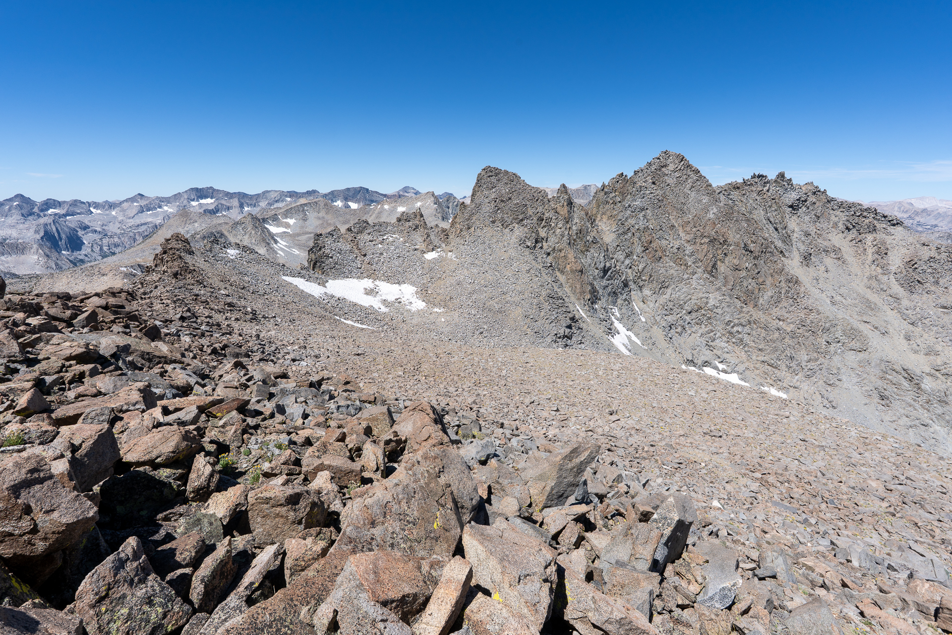 Picture Puzzle Peak, Gendarme Peak, and Aperture Peak