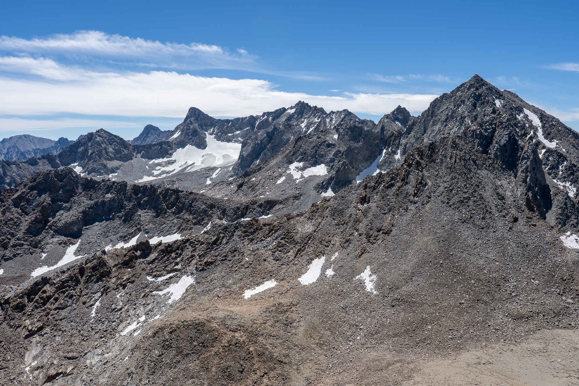 Picture Puzzle Peak, Gendarme Peak, and Aperture Peak