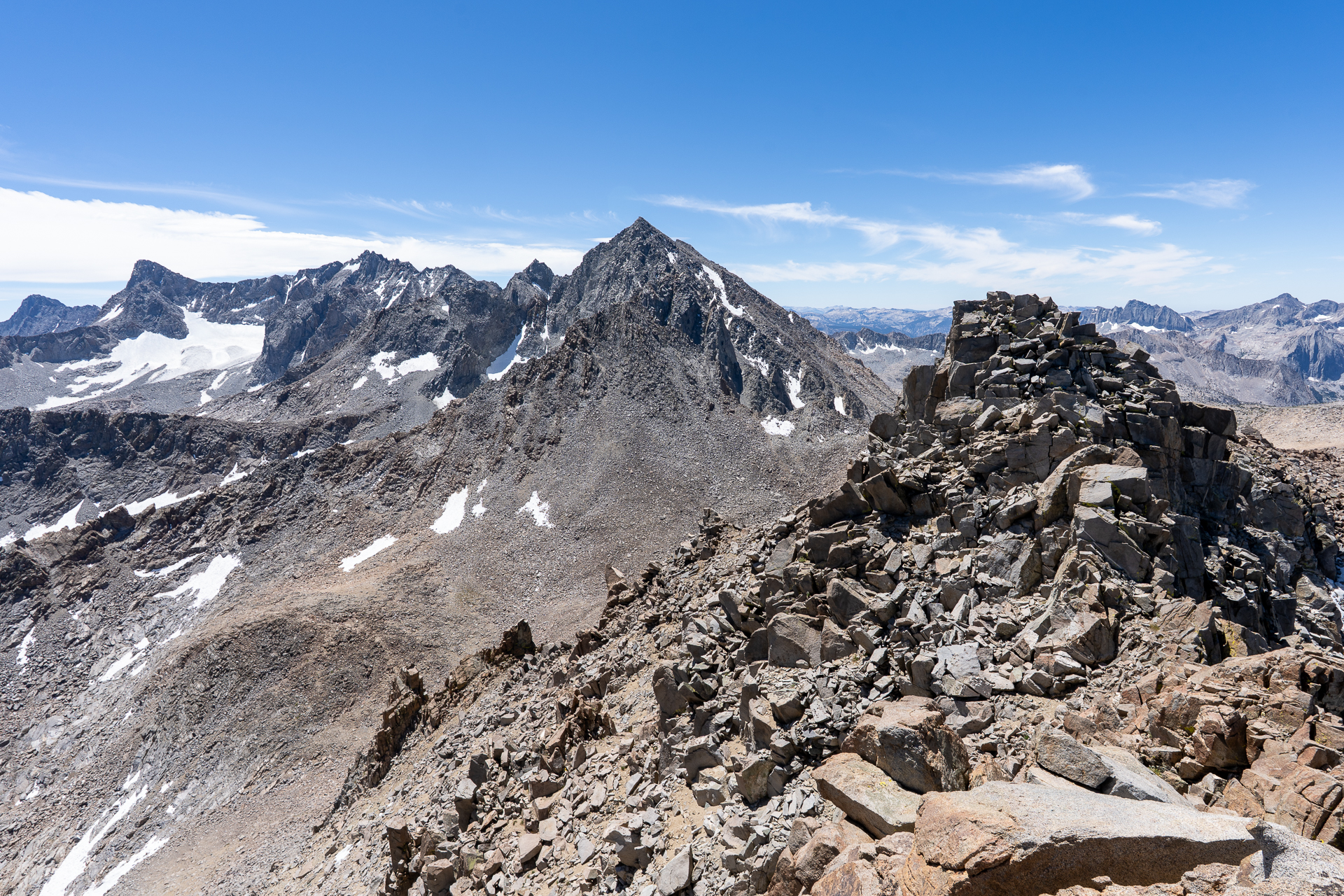 Picture Puzzle Peak, Gendarme Peak, and Aperture Peak