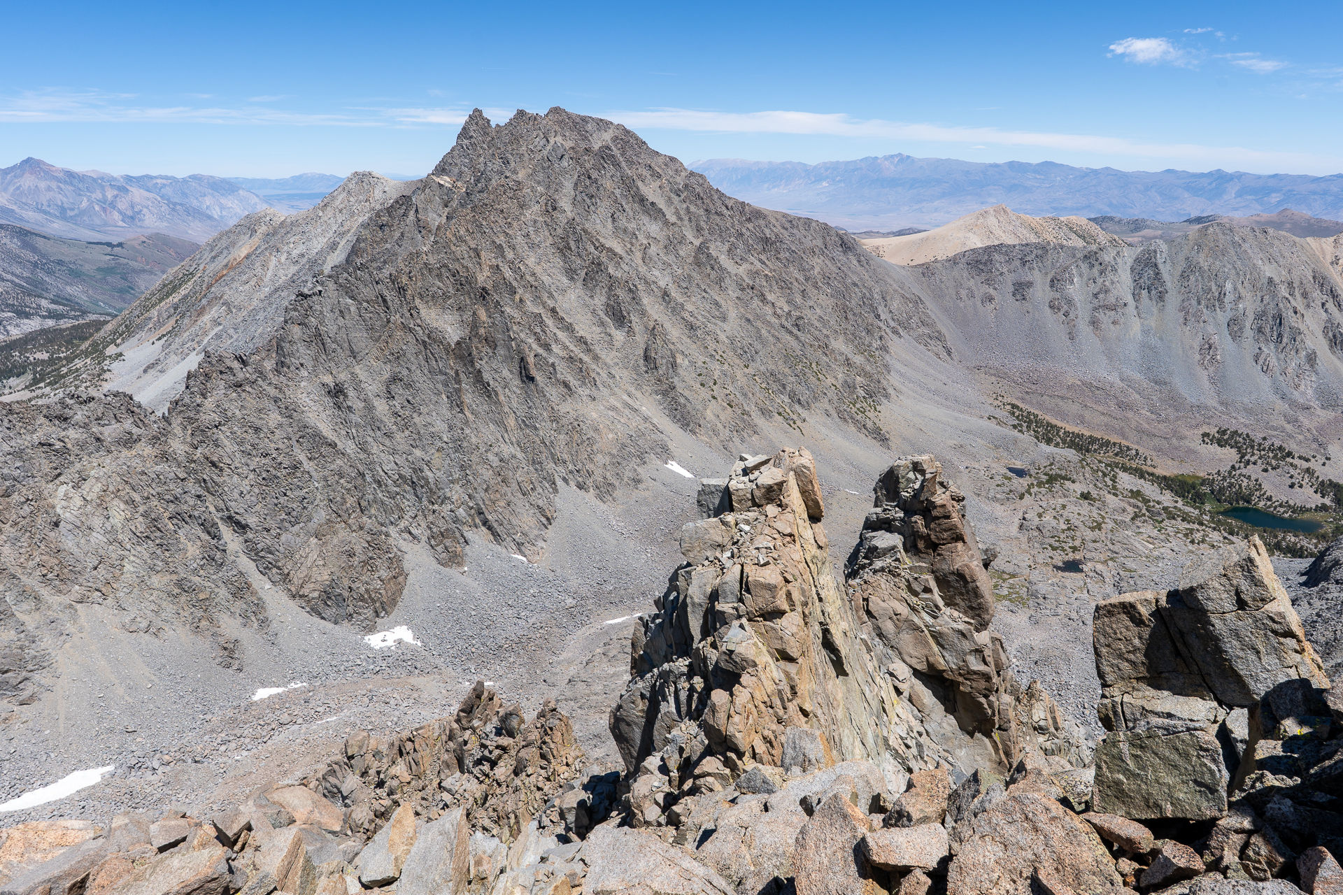 Picture Puzzle Peak, Gendarme Peak, and Aperture Peak