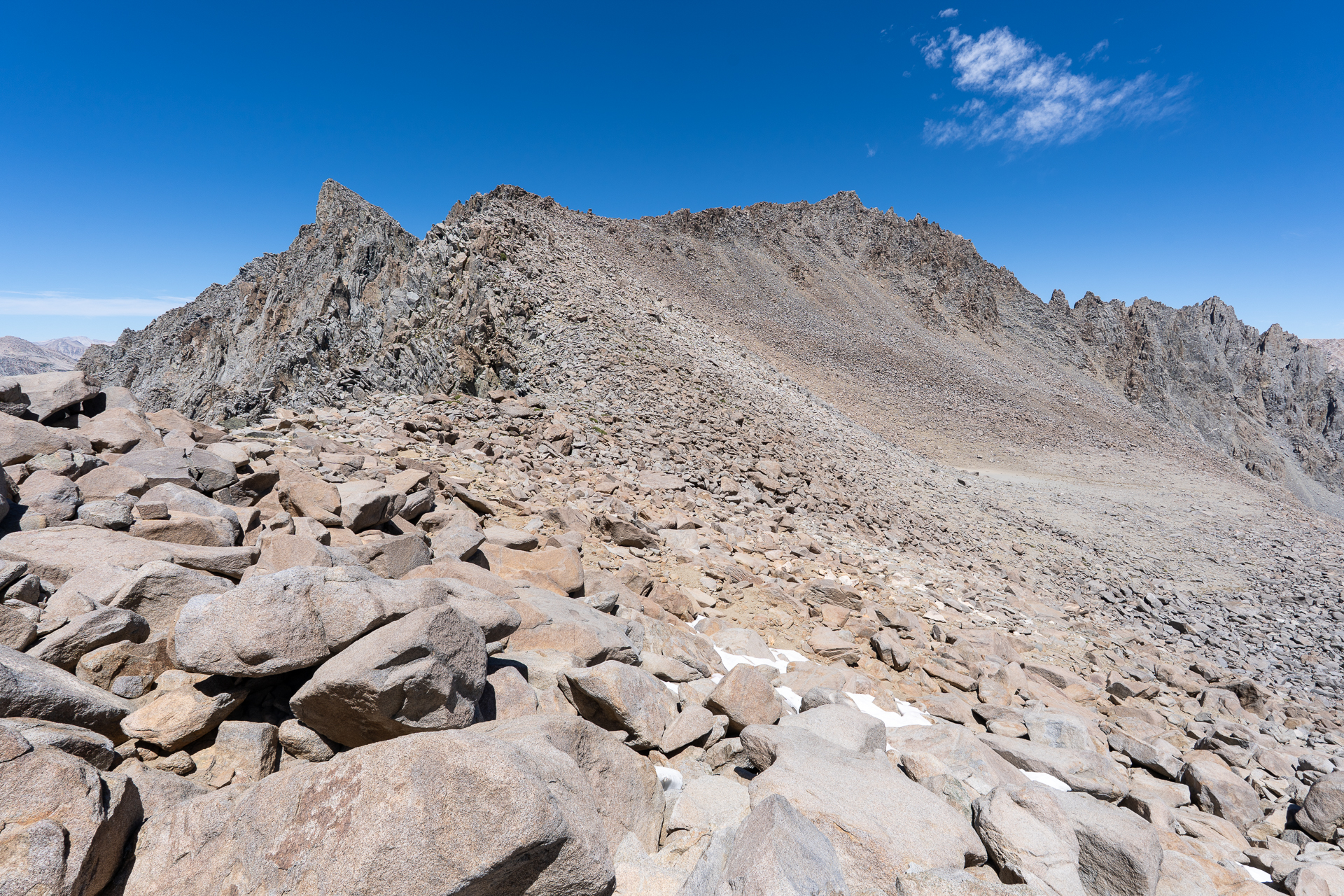 Picture Puzzle Peak, Gendarme Peak, and Aperture Peak