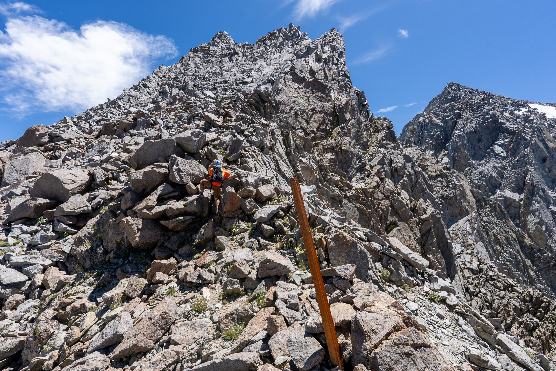 Picture Puzzle Peak, Gendarme Peak, and Aperture Peak