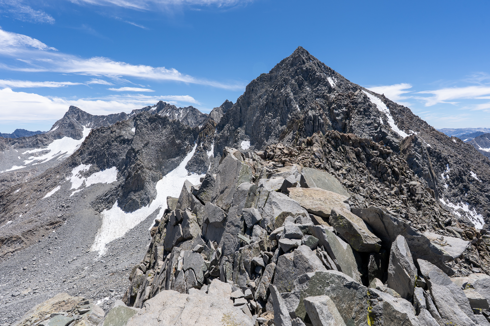Picture Puzzle Peak, Gendarme Peak, and Aperture Peak