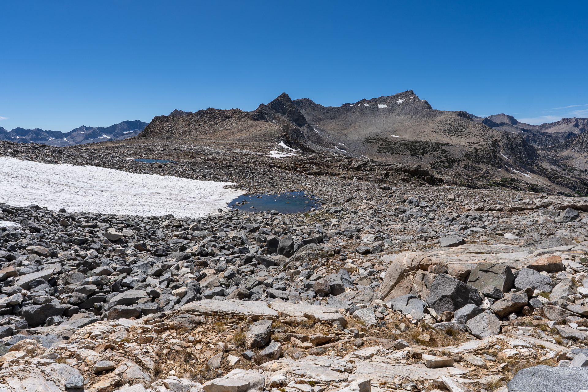 Picture Puzzle Peak, Gendarme Peak, and Aperture Peak