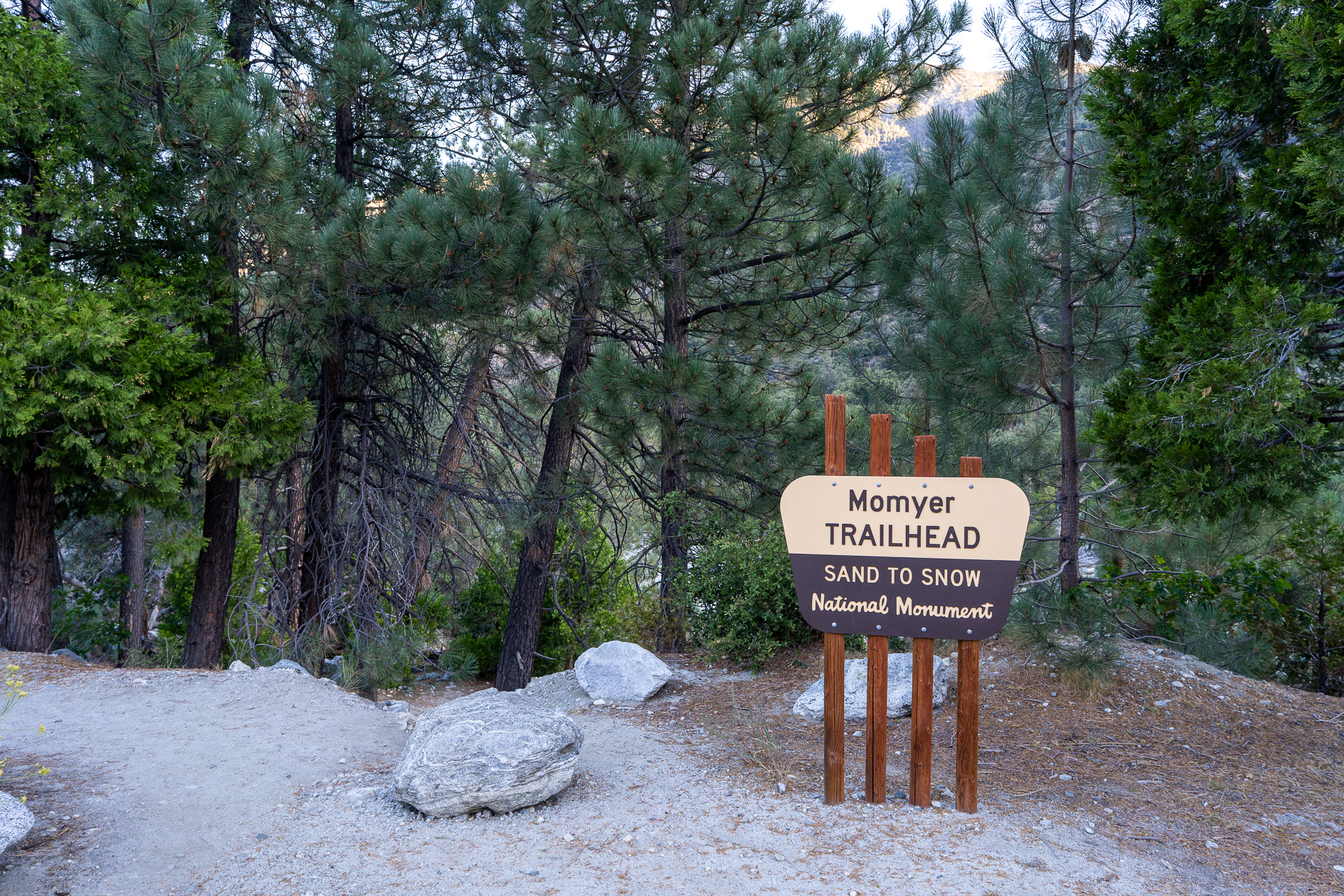 San Bernardino East Peak via Momyer Creek Trail