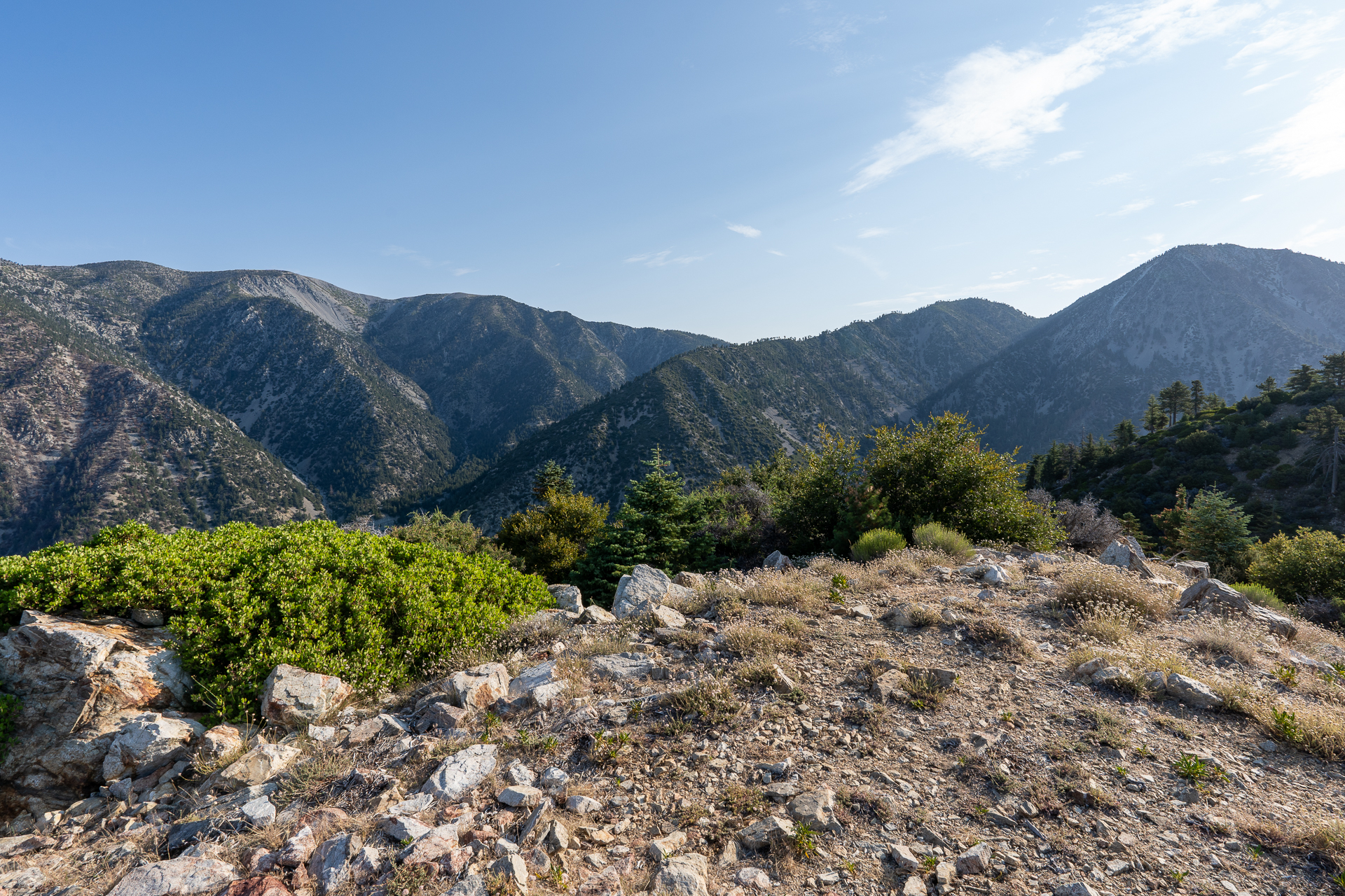 Trip report photo for Sugaloaf Peak, Ontario Peak, and Bighorn Peak Loop
