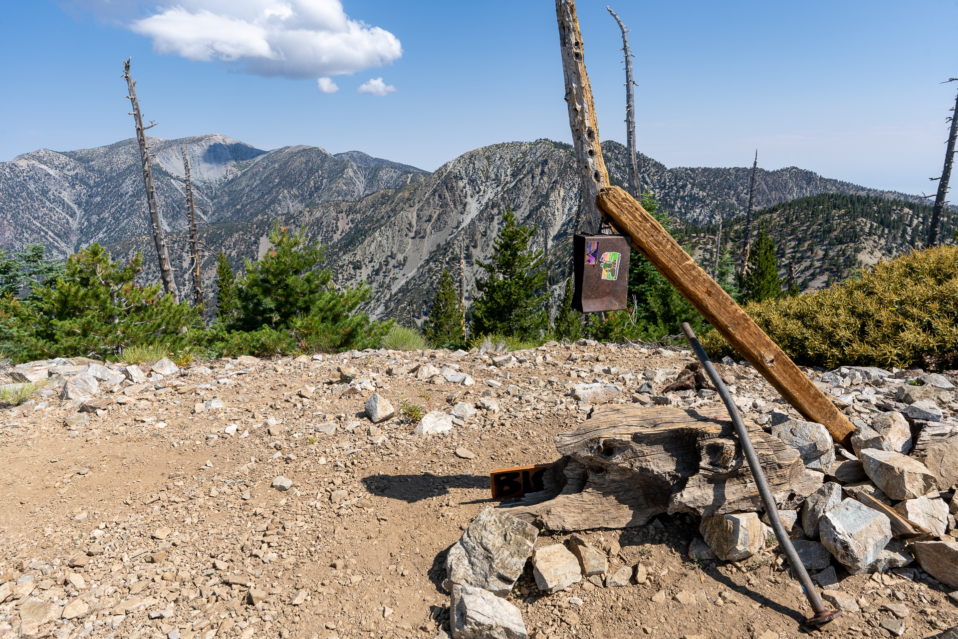 Trip report photo for Sugaloaf Peak, Ontario Peak, and Bighorn Peak Loop